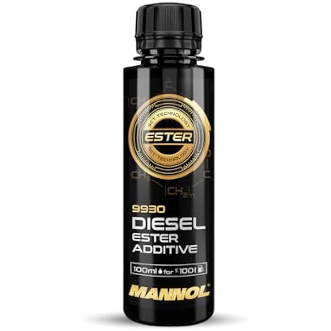 MANNOL 9930 DIESEL ESTER ADDITIVE - 100ML CONCENTRATE (1:1000 RATIO) - ADVANCED LUBRICATING FUEL TREATMENT FOR PUMP-INJECTORS AND COMMON RAIL SYSTEMS - PROTECTS AGAINST CORROSION AND FRICTION - Image 1